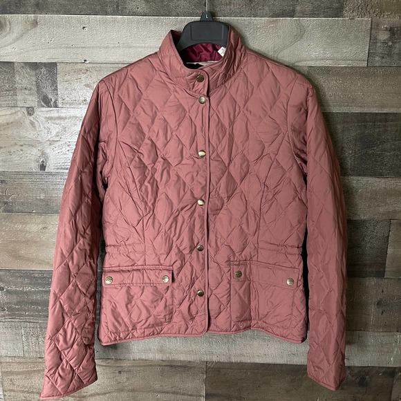 SOLD Eddie Bauer Quilted Goose Down Jacket Medium - Picture 1 of 3